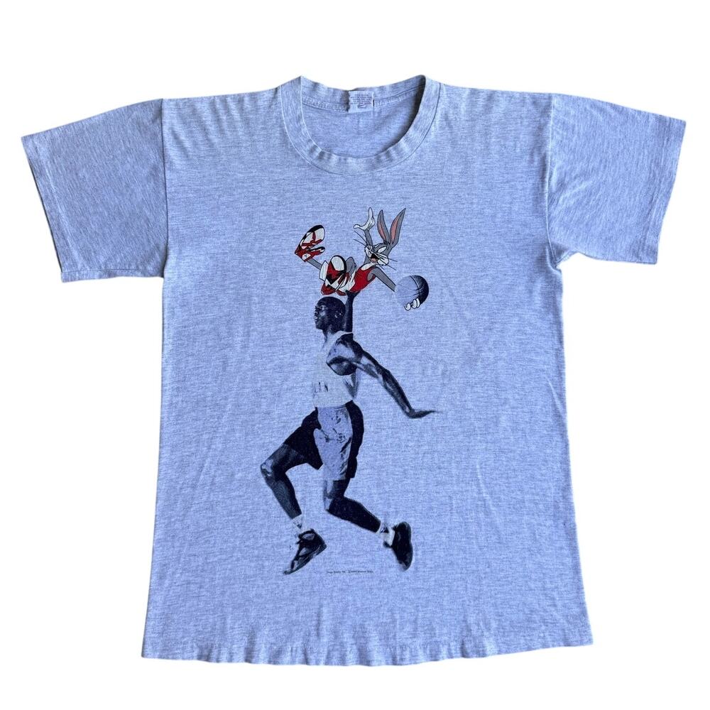 Vintage Bugs Bunny Michael Jordan Hare Jordan 90s Nike Basketball Shirt Medium